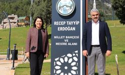 Sunay Karamık, Pozantı’daki millet bahçesi çalışmalarını inceledi