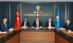 Tarık Özünal, AK Parti Adana grup toplantısına katıldı