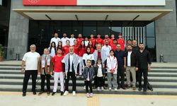 Türk ve Filistinli milli sporcular Adana’da buluştu