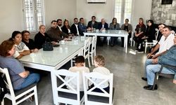 Özsoy, Kozay ve başkan yardımcılarının aileleriyle buluştu