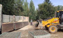 Yumurtalık’ta mezarlık yolları yenileniyor