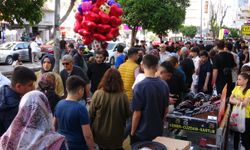 Bayram alışverişi yoğunluğu