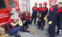 Mersin İtfaiyesi, Ürgüp personeline 5 günlük eğitim verdi