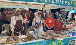 Lezzet festivali hanımların el lezzetiyle coştu