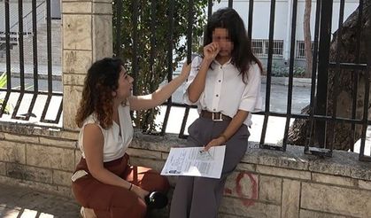 Sınava dakikalar kala geldiler, içeri alınmadılar