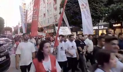CHP Gençliği Zeydan Karalar için yürüdü: “Adana’dır Zeydan Karalar!”