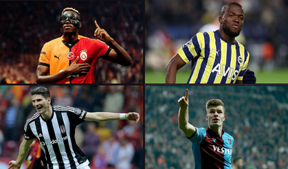 Türkiye Süper Ligi’nde Son 10 Yılın Gol Kralları
