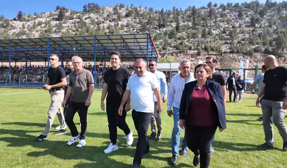 Büyükşehir Belediyesi'nden Aladağ ve İmamoğlu’nda Hizmet Açılışları