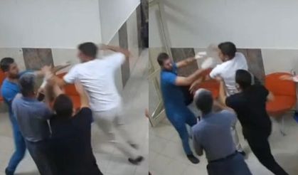 Kozan’da sağlıkçılara uygulanan şiddetin dehşet anları kameralara yansıdı