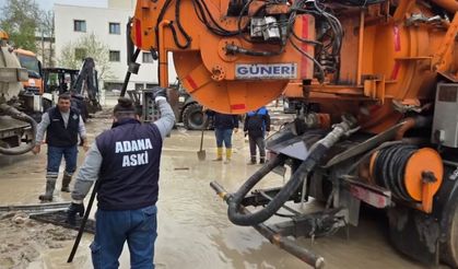 Adana Büyükşehir’den Kadirli’ye sel desteği