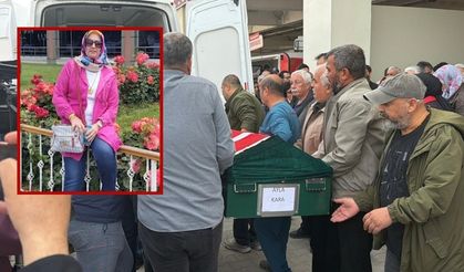Öğretmen Ayla Kara’nın cenazesi gözyaşlarıyla alındı