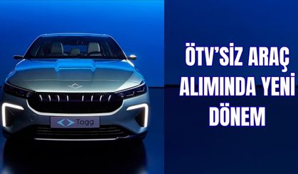 ÖTV’siz araç alımında yeni şartlar açıklandı