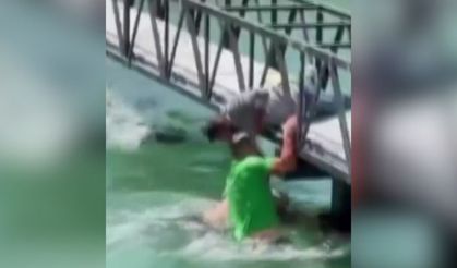 Sulama kanalında can pazarı