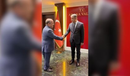Vali Mustafa Yavuz personelle bayramlaştı