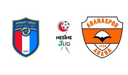 TFF 3. Lig 3. Grup'ta Adanaspor ve Adaletgücü'nün rakipleri belli oldu