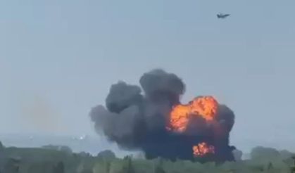 Hava Kuvvetleri'ne ait F-16 uçağı Yalova'da kaza kırıma uğradı