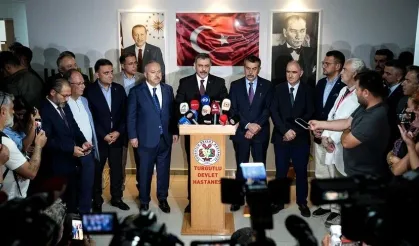 Bakanlar Çiftçi ve Tekin'den Turgutlu'daki yaralı öğrencilere ziyaret