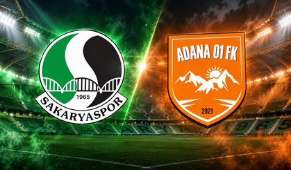 Sakaryaspor-Adana 01 FK maçı ne zaman, saat kaçta, hangi kanalda?
