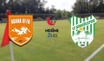 Adana 01 FK - 12 Bingölspor maçı ne zaman, saat kaçta ve hangi kanalda?