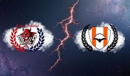 Adanaspor-Mersin İdman Yurdu maçı öncesi tribünler karıştı!