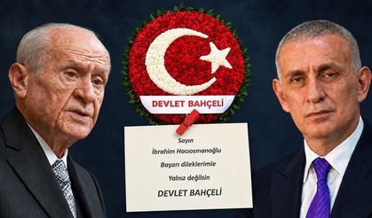 Bahçeli’den TFF Başkanı Hacıosmanoğlu’na destek