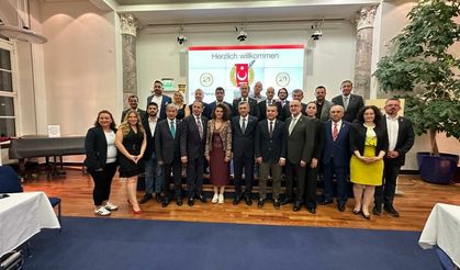 Antalya Gazeteciler Cemiyeti heyeti Almanya'da temaslarda bulundu