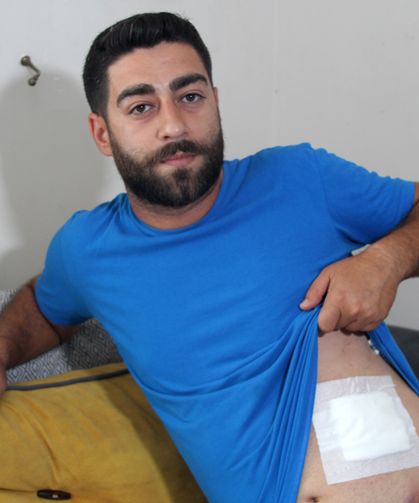 Bayram ziyareti gitti, yorgun merminin hedefi oldu