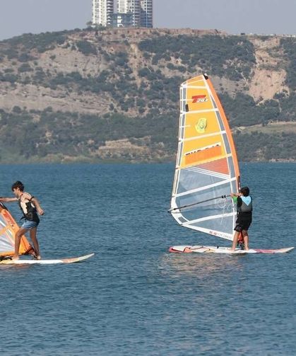 Adana'da Techno 293 Yelken Yarışları nefes kesti