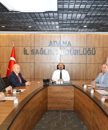 Adana'da sağlık hizmetlerinin geliştirilmesi için kritik toplantı