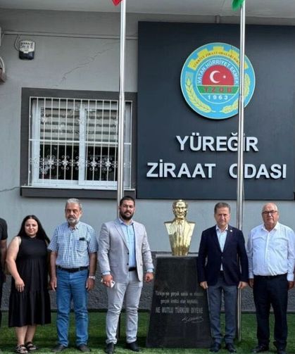 İYİ Parti Adana İl Başkanlığından Yüreğir Ziraat Odasına ziyaret