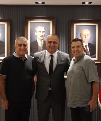 MHP Adana İl Başkanlığına geçmiş dönem ilçe başkanlarından ziyaret