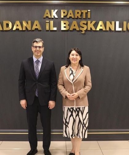 Sunay Karamık’tan Mustafa Özkan’a "Hayırlı olsun" ziyareti
