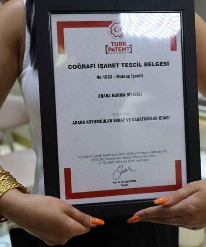 Adana’nın asırlık takısı artık tescilli: “Adana burması” coğrafi işaret aldı