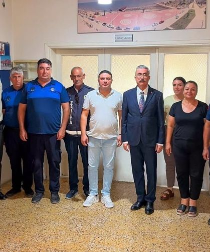 Ali Bedrettin Karataş'tan Zabıta Müdürlüğü'ne ziyaret