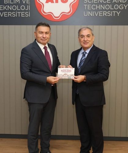 Bekir Şimşek'ten Rektör Prof. Dr. Adnan Sözen'e ziyaret