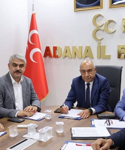 MHP Adana'da grup toplantısı gerçekleştirdi