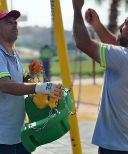 Seyhan'da bir park daha yenilenerek hizmete açıldı