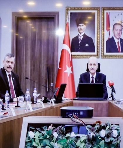 VKS üzerinden üst düzey kritik toplantı