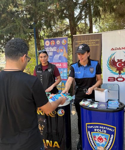 Adana Emniyeti'nden Üniversite öğrencilerine "Yeni Evim Güvenli Yurdum" desteği