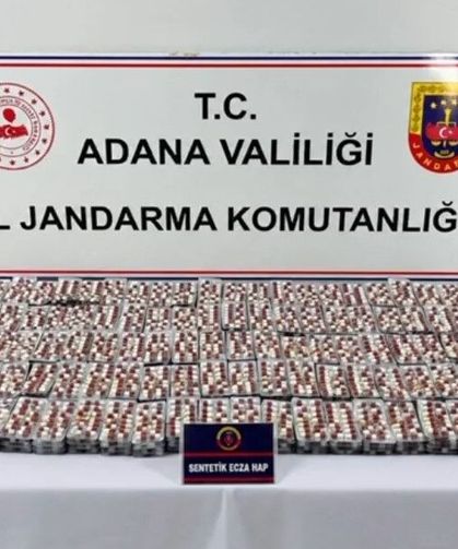 Adana’da 7 bin 393 uyuşturucu hap ele geçirildi: 5 tutuklama