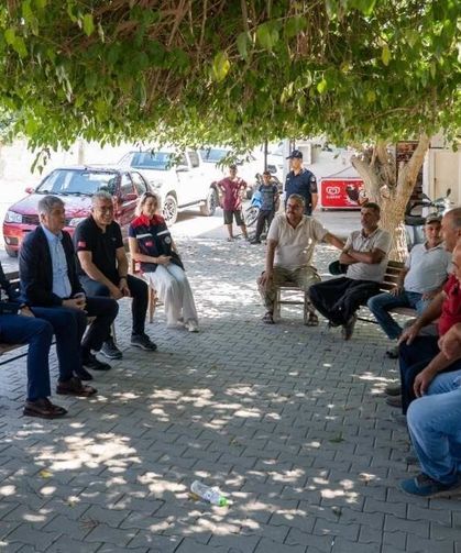 Kaymakam Onu’dan Tabaklar Mahallesi üreticilerine ziyaret