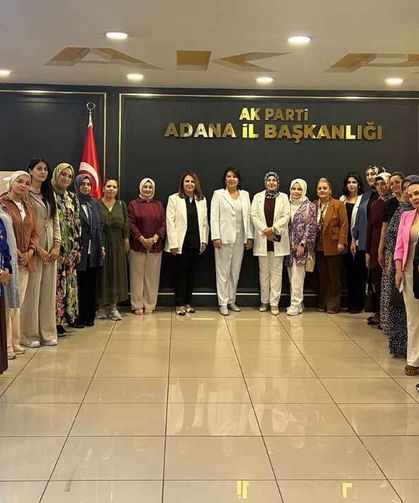 AK Partili Sunay Karamık’tan Adana’da yoğun mesai
