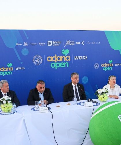 WTA 125 Adana Open Tenis Turnuvası'nın basın toplantısı yapıldı
