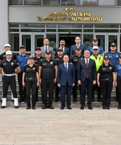 Adana Valisi Mustafa Yavuz'dan Emniyet'e kritik ziyaret