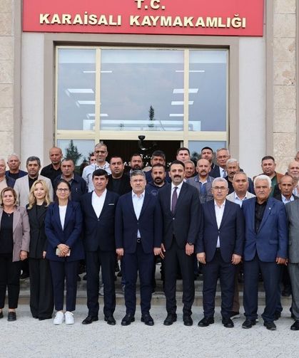 AK Partili Faruk Aytek'ten Karaisalı'ya ziyaret