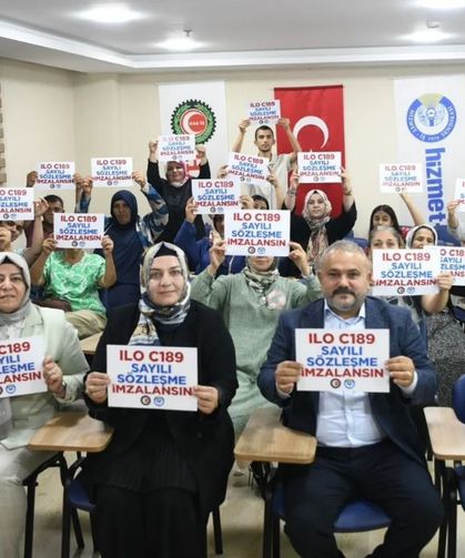 Ev işçilerinin hak mücadelesi Adana’da güç kazandı