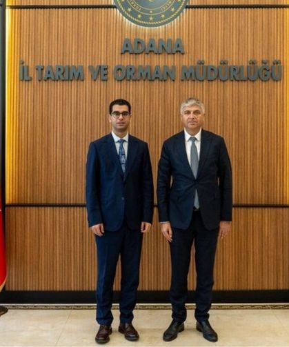 Karataş Kaymakam Vekili Ozan Onu'dan İl Müdürü Bayazıt'a ziyaret