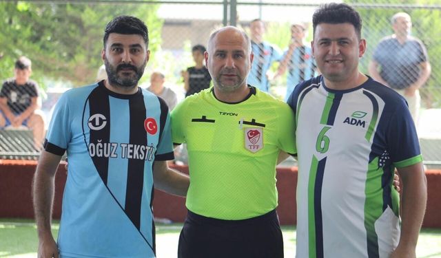 AOSB Futbol Turnuvası'nda coşku tribünlere taştı