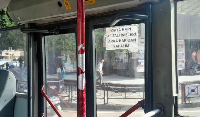 Adana'da özel halk otobüslerinde denetim eksikliği tepki çekiyor