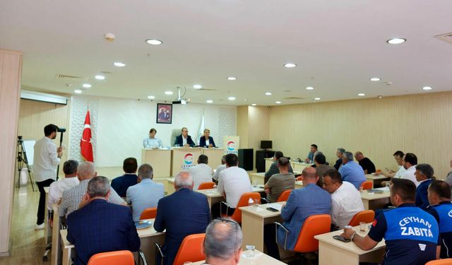 Ceyhan Meclisi’nden Başkan Aydar’a tam destek
